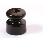 Изолятор для наружного монтажа, керамика, цвет коричневый (50 шт/уп) Bironi