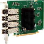 Сетевой адаптер Emulex LPe31004-M6 Gen 6 (16GFC), 4-port, 16Gb/s, PCIe Gen3 ...