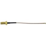 CBA-UFLSMA15, Male U.FL to Female SMA Coaxial Cable, 15cm, RG178 Coaxial, Terminated