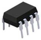 Фото 1/2 6N136, DC-IN 1-CH Transistor With Base DC-OUT 8-Pin PDIP Tube