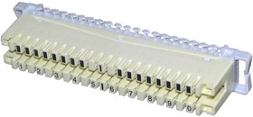 27AUS, IDC Connector, Straight, Natural, Contacts - 20