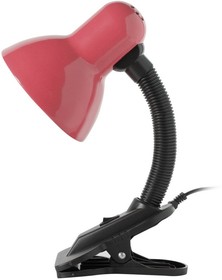 Фото 1/2 Настольный светильник Smartbuy Е27 с прищепкой Pink (SBL-DeskL01-Pink)