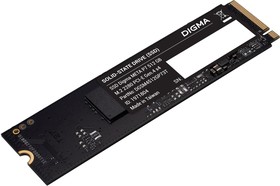 Фото 1/6 Накопитель SSD Digma PCIe 4.0 x4 512GB DGSM4512GP73T Meta P7 M.2 2280