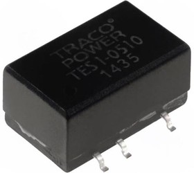 Фото 1/2 TES 1-0510, Isolated DC/DC Converters - SMD Product Type: DC/DC; Package Style: SMD; Output Power (W): 1; Input Voltage: 5 VDC +/-10%; Outpu
