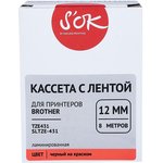 SLTZE431, Кассета с лентой S'OK by Sakura Printing TZE431 для Brother ...