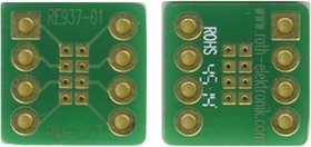 Фото 1/2 RE937-01, Double Sided Extender Board Multiadapter With Adaption Circuit Board 11.43 x 11.43 x 1.5mm