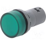 CL2-507G, Индикаторная лампа; 22мм; CL2; -25-70°C; Подсвет: LED; O22мм