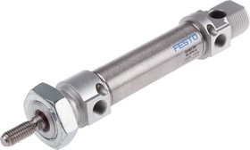 Фото 1/4 DSNU-20-40-PPV-A, Pneumatic Cylinder - 19236, 20mm Bore, 40mm Stroke, DSNU Series, Double Acting