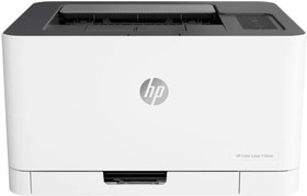 Фото 1/5 Принтер HP Color Laser 150nw Printer (A4,600x600dpi, (18(4)ppm, 64Mb, USB 2.0/Wi-Fi/Eth10/ 100,AirPrint, HP Smart,1tray 150, 1y warr, cartri
