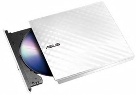 Фото 1/2 Привод ASUS SDRW-08D2S-U LITE/WHT/G/AS retail, dvd-rw, external; 90-DQ0436-UA317KZ