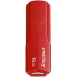 USB 2.0 накопитель SmartBuy 16GB CLUE Red (SB16GBCLU-R)