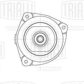 Опора амортизатора для а/м Nissan Note (06-)/Tiida (04-) (лев.) (перед.) (без подшип.) TRIALLI SA 1465
