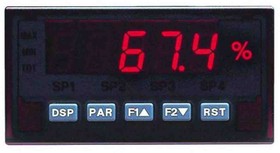 PAXDP000, PAX LED Digital Panel Multi-Function Meter for Current, Voltage, 45mm x 92mm