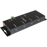 ST4300USBM, 4 Port USB 3.0 USB A Hub, AC Adapter Powered, 152 x 59.6 x 23.5mm