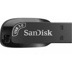 SDCZ410-064G-G46, Флеш накопитель 64GB SanDisk CZ410 Ultra Shift, USB 3.0 Черный