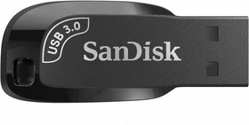 Фото 1/7 SDCZ410-064G-G46, Флеш накопитель 64GB SanDisk CZ410 Ultra Shift, USB 3.0 Черный