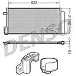 DCN13110, Радиатор кондиционера ALFA ROMEO: MITO (955) 1.4 TB/1.6 JTDM 08 - \ ...