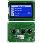 NHD-12864AZ-NSW-BBW-TR, LCD Graphic Display- Temp Comp contrast - 128 x 64 ...