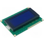 RC1604A-BIY-ESX, Дисплей: LCD, алфавитно-цифровой, STN Negative, 16x4, голубой