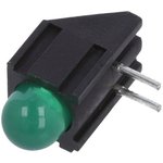 L-73HB/1GDA, LED; in housing; green; 5mm; No.of diodes: 1; 20mA; 60°; 2.2?2.5V
