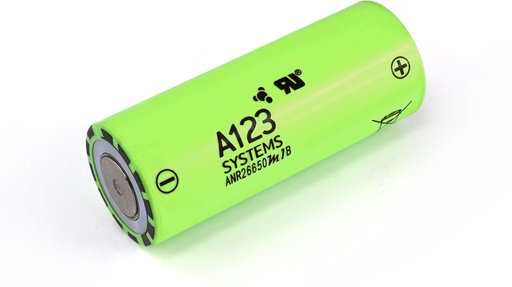 A123 SYSTEMS ANR26650M1 B LiFePO4 26650 2500mAh 3 3V a123-systems-anr26650m1-b-lifepo4-26650-2500mah-3-3v