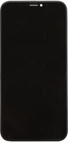 Фото 1/2 Дисплей (экран) в сборе с тачскрином для iPhone X с рамкой черный (In-Cell)