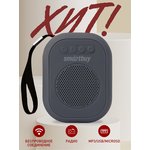 Портативная акустическая система Smartbuy BLOOM, 3Вт, Bluetooth, MP3, FM-радио ...