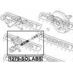 1279-SOLABS, Цилиндр тормозной главный Hyundai Solaris 10-, Kia Rio 11- (ABS) FEBEST