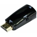 Gembird Переходник HDMI-VGA Cablexpert, 19M/15F (A-HDMI-VGA-02)