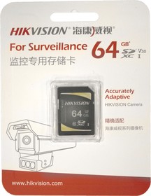 Карта памяти 64Gb SD Hikvision P10 (HS-SD-P10/64G)