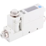 PFM725S-C6-A-W, PFM Series Integrated Display Flow Switch for Dry Air, Gas ...
