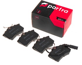 Колодки тормозные VW Golf/Bora 2.3-3.2i 00 , Citroen C8, Peugeot 807 PARTRA BP6100