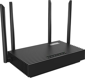 Фото 1/5 Netis N6 Двухдиапазонный гигабитный роутер Wi-Fi 6 AX1800, 2,4-5ГГц / 574-1201 Мбит/с, LAN 4x1 Гбит/с, WAN 1x1 Гбит/с