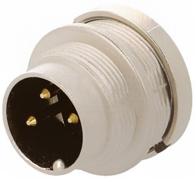 Фото 1/3 SFV 30, SFV 3 Pole M16 Din Plug, DIN EN 60529, 5A, 250 V ac IP40, Male, Panel Mount
