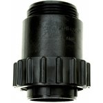 Plug housing, 3 pole, crimp connection, screw locking, straight, 206426-1