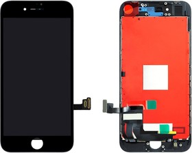 Дисплей (экран) в сборе с тачскрином для iPhone 8, SE 2020 с рамкой черный (In-Cell) VIXION