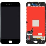Дисплей (экран) в сборе с тачскрином для iPhone 7 с рамкой черный (In-Cell) VIXION