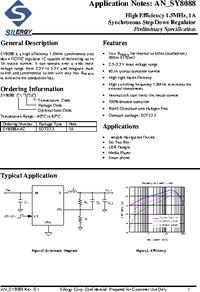 SY8088AAC, Step-down type Fixed 1A 2.5V~5.5V SOT-23-5 DC-DC Converters ...
