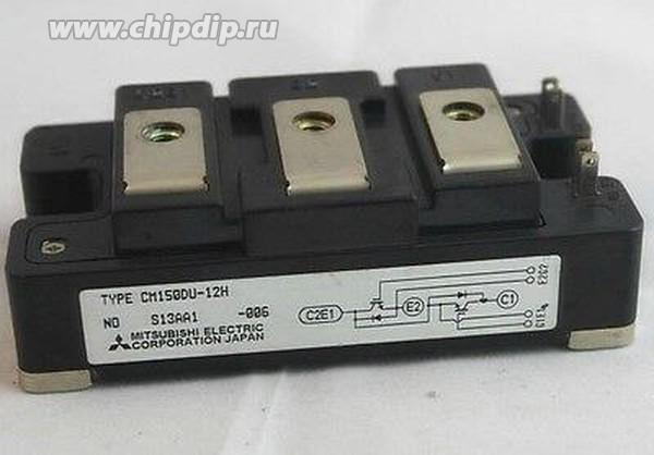 CM150DU-12H, 2 IGBT 600V 150A 3-gen (U-Series) – купить оптом и в