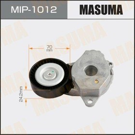 MIP-1012, Ролик приводного ремня Toyota Corolla (E150), Yaris 08- (1NR) с натяжителем MASUMA