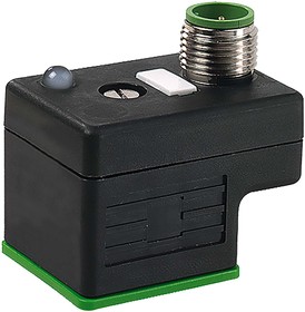 7000-41301-0000000, Circular Metric Connectors M12 adaptor on top of MSUD valve plug form A 18mm