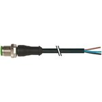 7000-12001-6330150, Female 3 way M12 to Sensor Actuator Cable, 1.5m