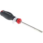 AT5.5X100, Slotted Screwdriver, 5.5 x 1 mm Tip, 100 mm Blade, 209 mm Overall