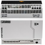 2868664, STEP-PS/1AC/24DC/4 Switched Mode DIN Rail Power Supply ...