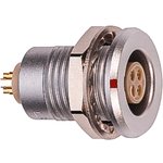 EGG.1T.306.CLL, Circular Connector, 6 Contacts, Panel Mount, M12 Connector ...