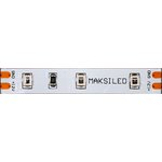 Светодиодная лента MAKSILED 12В, 4.8Вт/м, 60SMD(2835)/м, IP20, 280лм/м, зеленый ...