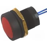 49-59112, 49-59 Series Push Button Switch, Momentary, Panel Mount, 16mm Cutout ...
