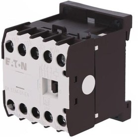 Фото 1/2 DILEEM-01-EA (230V50HZ,240V60HZ), Мини контактор 6A, 1НЗ контакт, 3-х полюсный, винтовой зажим