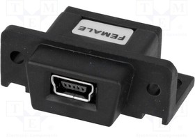 Фото 1/4 DB9-USB-F, Модуль USB, USB-RS232, USB B mini, -40 -85°C