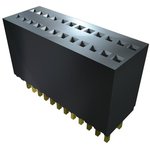 Connector, Rcpt, 6Pos, 1Row, 1.27Mm Rohs Compliant: Yes |Samtec SMS-106-01-G-S .